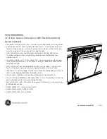 Предварительный просмотр 2 страницы GE Profile PDW8800L Dimensions And Installation Information