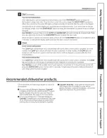 Preview for 9 page of GE Profile PDWT200VWW Owner'S Manual