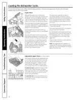 Предварительный просмотр 14 страницы GE Profile PDWT500R Owner'S Manual