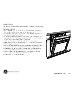 Предварительный просмотр 3 страницы GE Profile PDWT502PII Dimensions And Installation Information