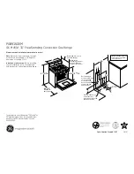 GE Profile PGB916DEM Dimensions And Installation Information preview