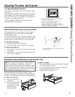 Preview for 27 page of GE Profile PGB940DEF1BB Owner'S Manual