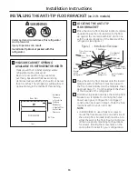 Preview for 16 page of GE Profile PGCS1NFZSS Owner'S Manual And Installation Instructions