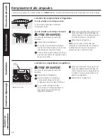 Preview for 56 page of GE Profile PGCS1NFZSS Owner'S Manual And Installation Instructions