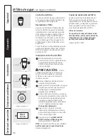 Preview for 88 page of GE Profile PGCS1NFZSS Owner'S Manual And Installation Instructions