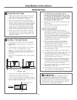 Preview for 24 page of GE Profile PGP990SENSS Owner'S Manual & Installation Instructions