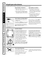 Preview for 8 page of GE Profile PGS908 Owner'S Manual