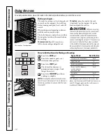 Preview for 12 page of GE Profile PGS908 Owner'S Manual