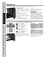 Preview for 60 page of GE Profile PGS908 Owner'S Manual