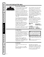 Preview for 82 page of GE Profile PGS908 Owner'S Manual