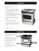 Preview for 5 page of GE Profile PGS968 Technical Service Manual