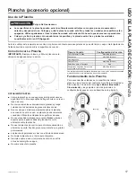 Preview for 65 page of GE Profile PHP7030 Operating Instructions Manual