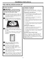 Preview for 3 page of GE Profile PHP900DM Installation Instructions Manual