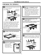 Preview for 4 page of GE Profile PHP900DM Installation Instructions Manual