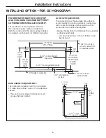 Preview for 5 page of GE Profile PHP900DM Installation Instructions Manual