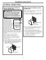 Preview for 7 page of GE Profile PHP900DM Installation Instructions Manual