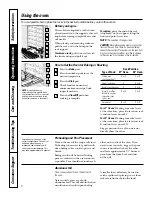 Preview for 6 page of GE Profile PK916 Owner'S Manual