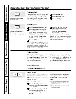 Preview for 8 page of GE Profile PK916 Owner'S Manual