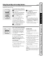 Preview for 11 page of GE Profile PK916 Owner'S Manual