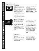 Preview for 12 page of GE Profile PK916 Owner'S Manual