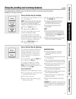 Preview for 11 page of GE Profile PK956 Owner'S Manual