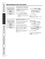 Preview for 20 page of GE Profile PK956 Owner'S Manual