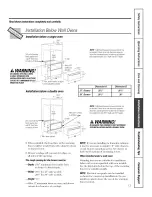 Предварительный просмотр 13 страницы GE Profile PKD915 Owner'S Manual And Installation Instructions