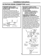 Preview for 16 page of GE Profile PNRQ15F Owner'S Manual And Installation