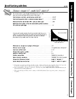 Preview for 3 page of GE Profile PNRQ15FBL Owner'S Manual And Installation