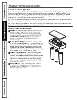 Preview for 4 page of GE Profile PNRQ15FBL Owner'S Manual And Installation