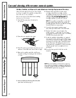 Preview for 18 page of GE Profile PNRQ15FBL Owner'S Manual And Installation