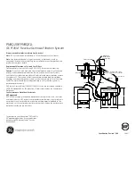 GE Profile PNRQ21LBN Dimensions And Installation Information предпросмотр