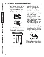 Preview for 18 page of GE Profile PNRQ21LBN Owner'S Manual And Installation