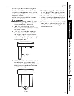 Preview for 19 page of GE Profile PNRQ21LBN Owner'S Manual And Installation