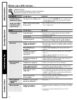 Preview for 10 page of GE Profile Prodigy WPSE3120 Owner'S Manual