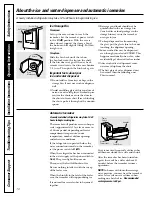 Preview for 10 page of GE Profile PSB42LSRBV Owner'S Manual And Installation Instructions