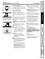 Предварительный просмотр 49 страницы GE Profile PSB42LSRBV Owner'S Manual And Installation Instructions