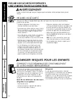 Preview for 52 page of GE Profile PSB42YGXSV Owner'S Manual And Installation Instructions