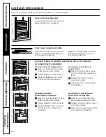 Preview for 58 page of GE Profile PSB42YGXSV Owner'S Manual And Installation Instructions