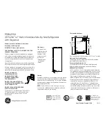 Предварительный просмотр 2 страницы GE Profile PSB42YSXSS Datasheet