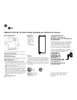 Preview for 2 page of GE Profile PSB48LGR Datasheet