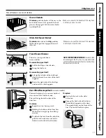 Preview for 11 page of GE Profile PSC23MGMBB Owner'S Manual And Installation