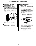 Preview for 113 page of GE Profile PSC23MGMBB Owner'S Manual And Installation