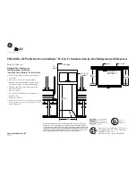 Preview for 2 page of GE Profile PSC23SGR Specifications