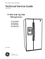 Предварительный просмотр 1 страницы GE Profile PSC25PSWSS Technical Service Manual