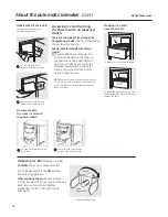 Preview for 16 page of GE Profile PSCF5RGXBB Owners And Installation Manual