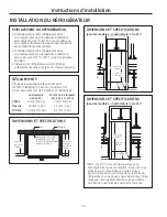 Preview for 75 page of GE Profile PSCF5RGXBB Owners And Installation Manual