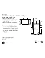 Preview for 2 page of GE Profile PSCS3VGX Datasheet