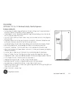 Preview for 2 page of GE Profile PSS26PSW Datasheet