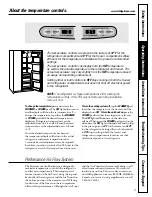 Preview for 5 page of GE Profile PSS27SHMDBS Owner'S Manual And Installation